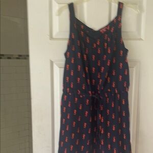 Sea Horse Navy Dress